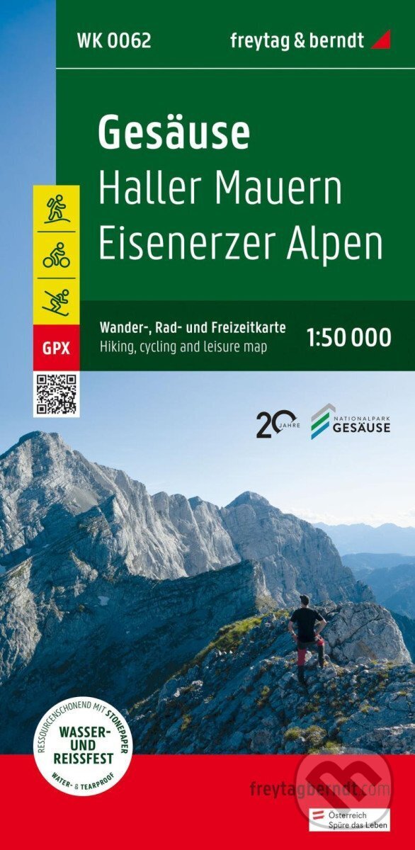 Levně Gesäuse a 1:50 000 / turistická a cykloturistická mapa - kniha z kategorie Mapy Európy