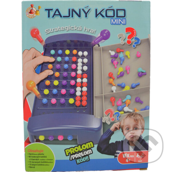 Levně STUDO GAMES - Tajný kód mini - hra z kategorie Karty, hlavolamy