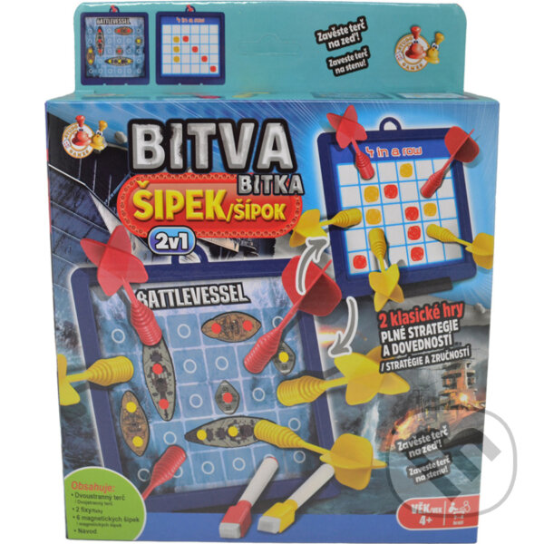 Levně STUDO GAMES - Bitva šipek - hra z kategorie Ostatné