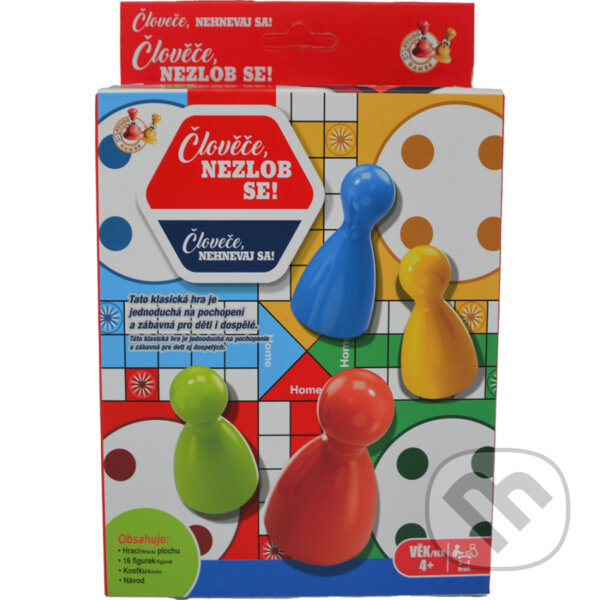 Společenská hra: STUDO GAMES - Člověče, nezlob se (Sparkys). Sparkys, 2024