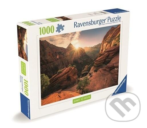 Levně Kaňon Zion, USA - puzzle z kategorie Prírodné scenérie