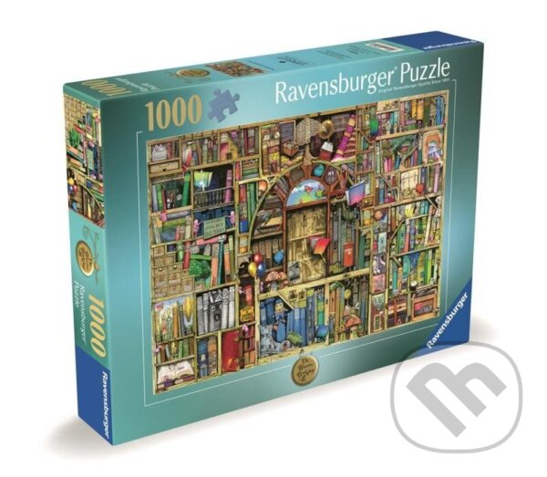 Levně Bizarní knihovna 2 - puzzle z kategorie Umelecké