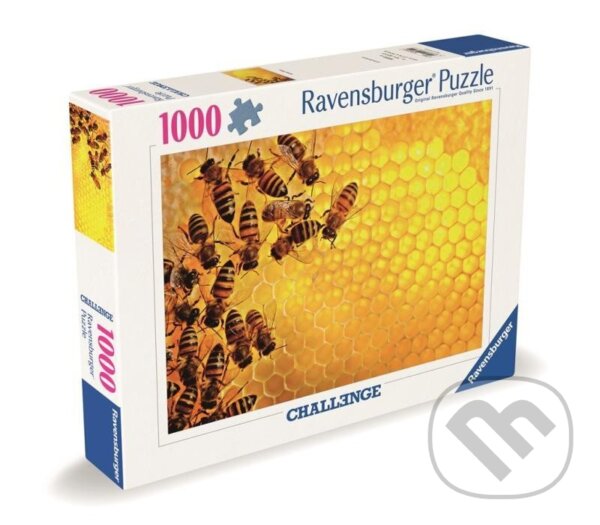 Levně Challenge: Včely na medové plástvi - puzzle z kategorie Zvieratá