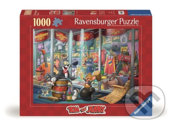 Levně Síň slávy Toma a Jerryho - puzzle z kategorie Ostatné