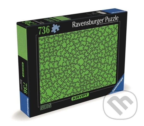 Levně Krypt Neonová zelená - puzzle z kategorie Ostatné