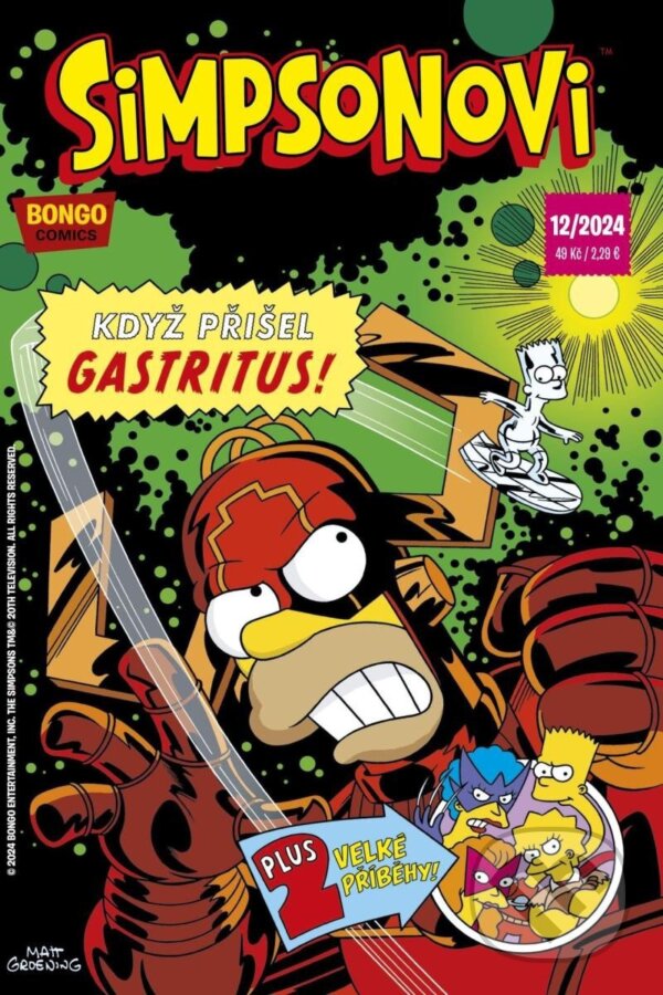 Levně Simpsonovi 12/2024 - kniha z kategorie Komiksy
