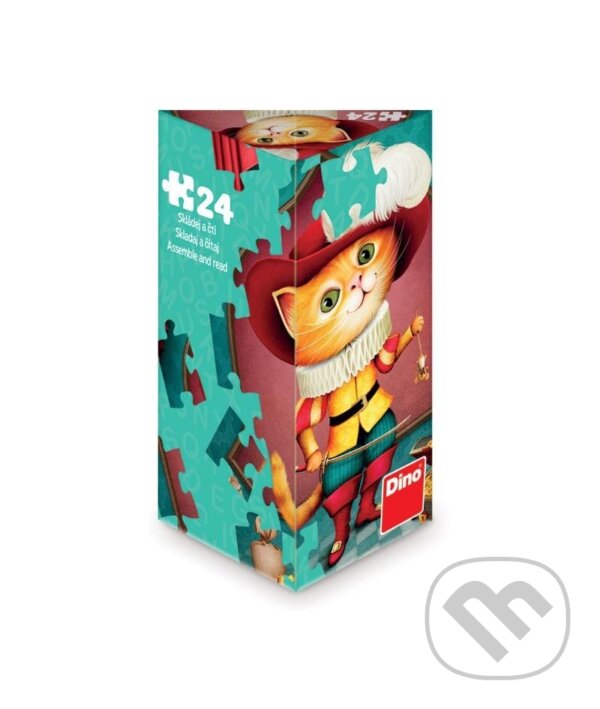Levně Puzzle triangl Kocour v botách - puzzle z kategorie 15 – 60 dielikov