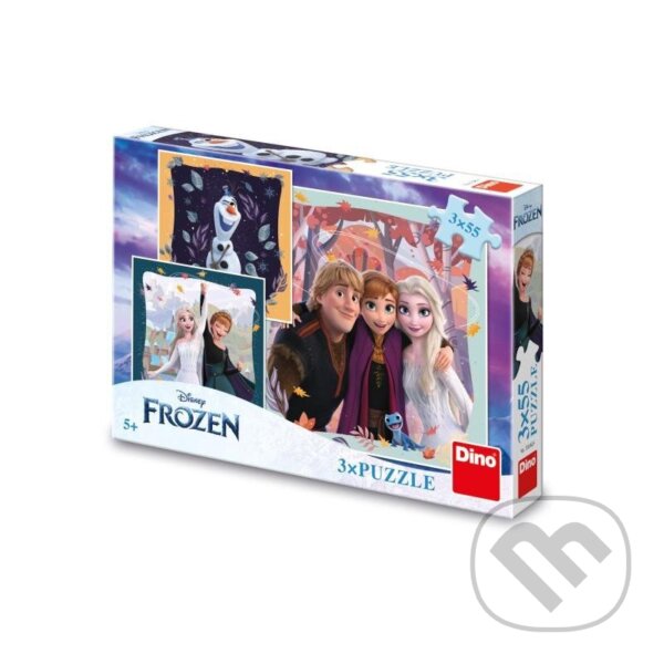 Levně Frozen: Radostný podzim - puzzle z kategorie 15 – 60 dielikov
