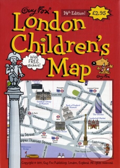Kniha: London Children's Map (Kourtney Harper). , 2006