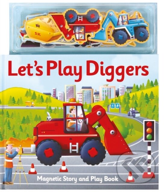 Kniha: Magnetic Let's Play Diggers (Alfie Clover). , 2010