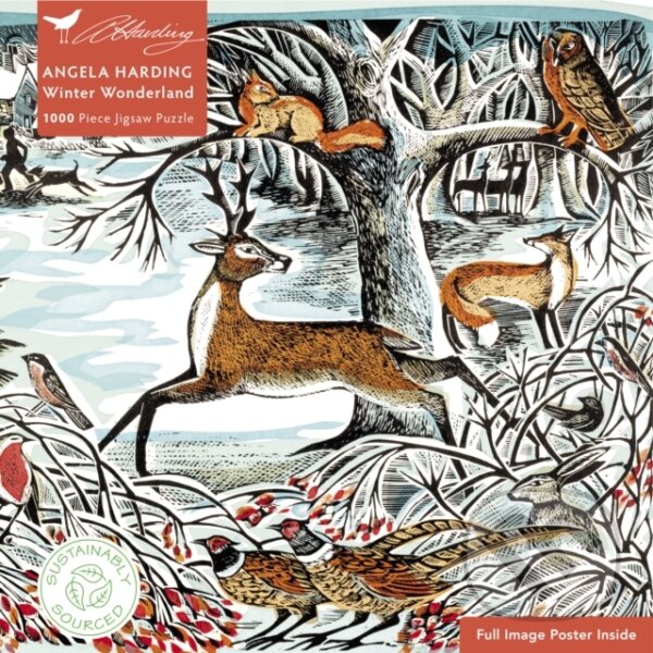Levně Adult Sustainable Jigsaw Puzzle: Angela Harding: Winter Wonderland - kniha z kategorie Hry