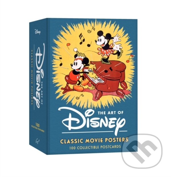 Kniha The Art of Disney: Iconic Movie Posters: 100 Collectible Postcards