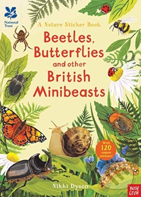 Levně National Trust: Beetles, Butterflies and other British Minibeasts - kniha z kategorie Beletria