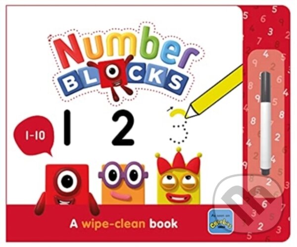 Levně Numberblocks 1-10: A Wipe-Clean Book - Sweet Cherry Publish - kniha z kategorie Beletria