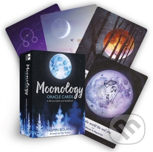 Levně Moonology™ Oracle Cards (A 44-Card Moon Astrology Oracle Deck and Guidebook) - kniha z kategorie Zdravie a životný štýl