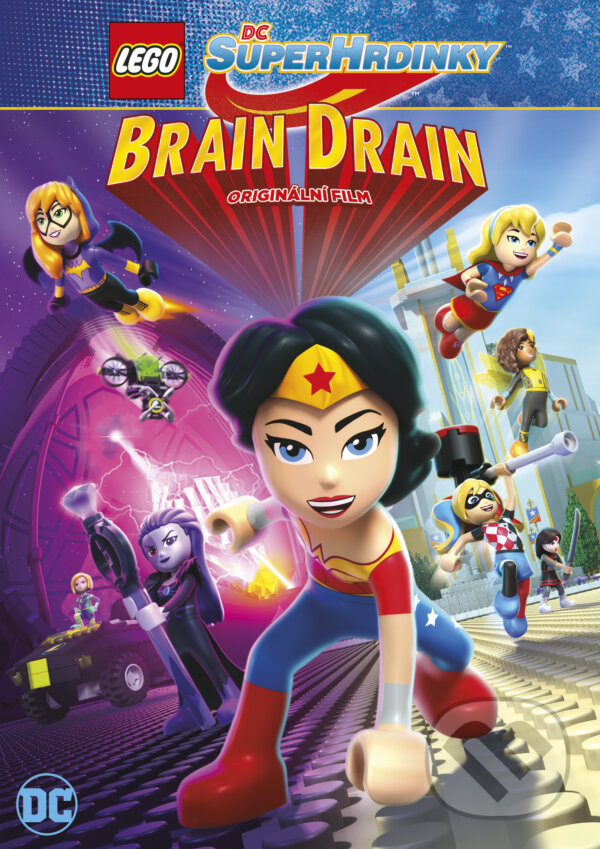 Levně Lego DC Superhrdinky: Brain Drain - film z kategorie Komiksoví hrdinovia