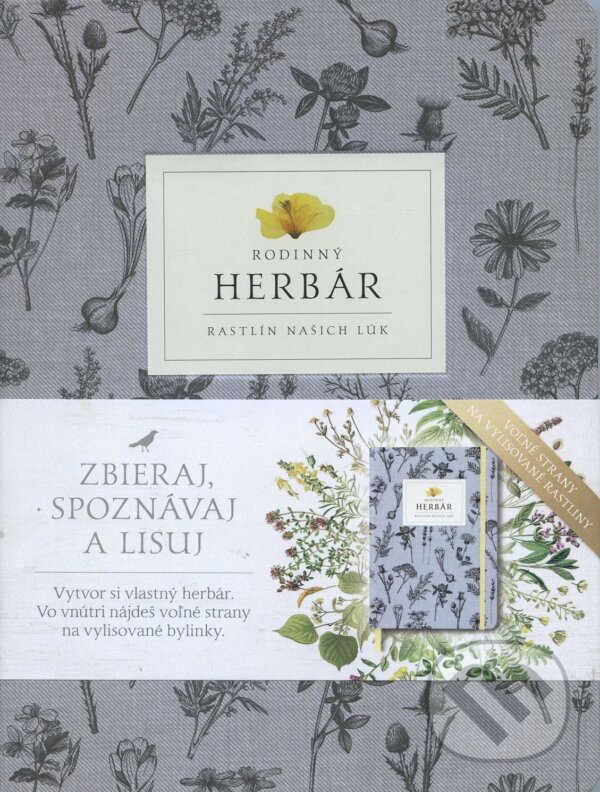 Kniha: Rodinný herbár rastlín našich lúk (Lovely work)