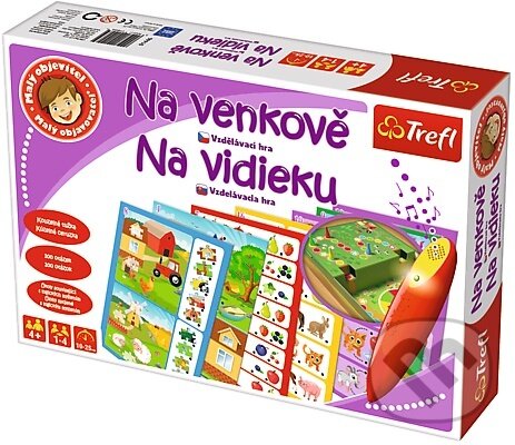 Společenská hra: Edukační hra Malý objevitel Na venkově (Trefl). Trefl, 2020