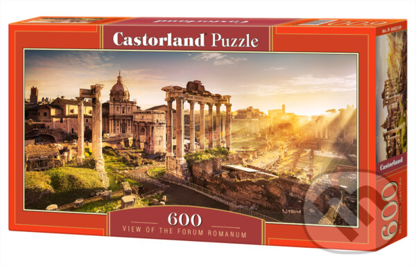 Puzzle: Pohľad na Forum Romanum (Castorland). Castorland, 2017