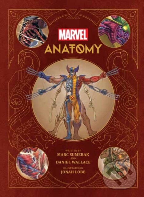 Kniha Marvel Anatomy
