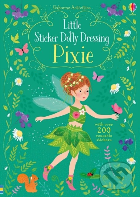 Levně Little Sticker Dolly Dressing Pixie - Fiona Watt - kniha z kategorie Beletria