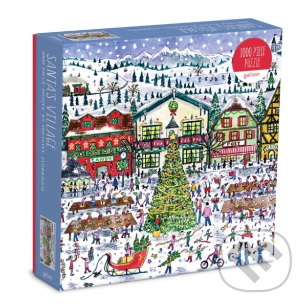 Levně Michael Storrings Santa's Village 1000 Piece Puzzle - kniha z kategorie Papiernictvo