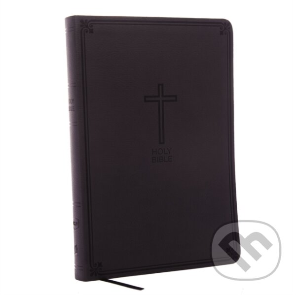 Kniha NKJV, Value Thinline Bible, Large Print, Charcoal Leathersoft, Red Letter, Comfort Print