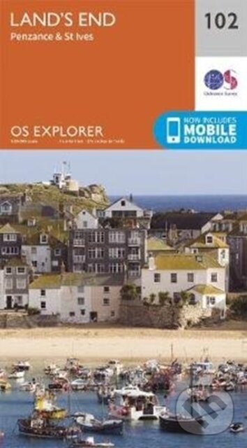 Levně Exp 102 Lands End (Penzance & St Ives) - kniha z kategorie Mapy a cestovanie
