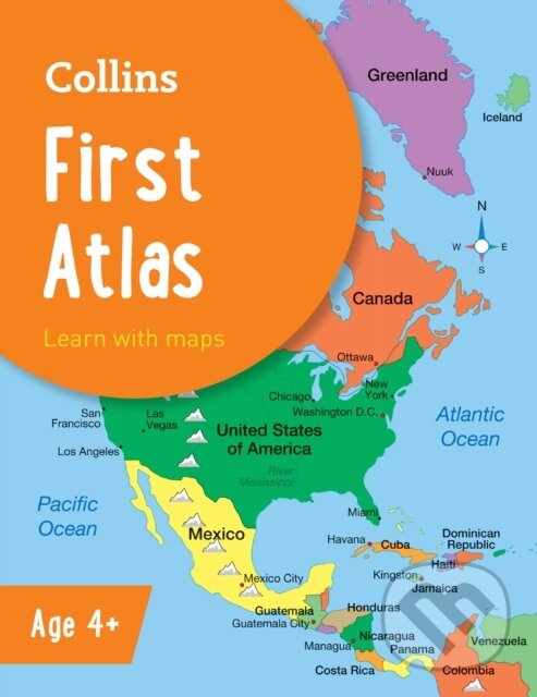 Levně Collins First Atlas (Ideal for Learning at School and at Home) - kniha z kategorie Naučné knihy