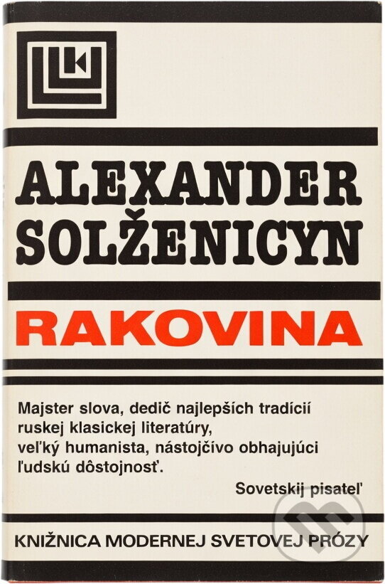 Kniha: Rakovina (Alexander Solženicyn). Tatran, 1991