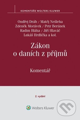 Zákon o daních z příjmů Komentář koupíte na Martinus.cz