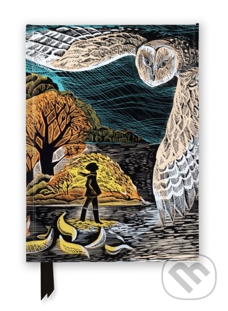 Levně Angela Harding: October Owl (Foiled Journal) - Flame Tree Studio - kniha z kategorie Ostatné
