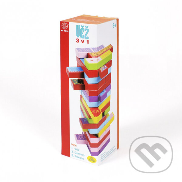 Levně Věž 3v1 - hra z kategorie Spoločenské hry