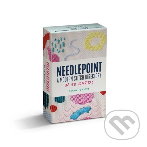 Levně Needlepoint Cards (A Modern Stitch Directory in 50 Cards) - kniha z kategorie Ručné práce
