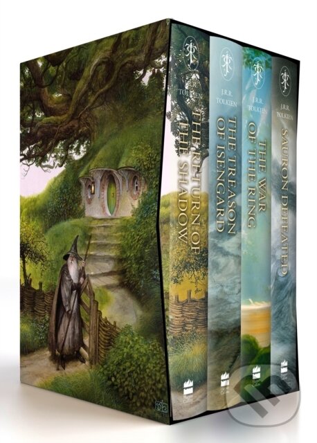 Levně The History of Middle-earth (Boxed Set 3) (The Return of the Shadow, the Treason of Isengard, the War of the Ring & Sauron Defeated) - kniha z…