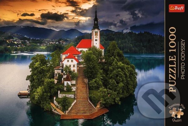 Levně Premium Plus Photo Odyssey: Bledské jezero - puzzle z kategorie Ostatné