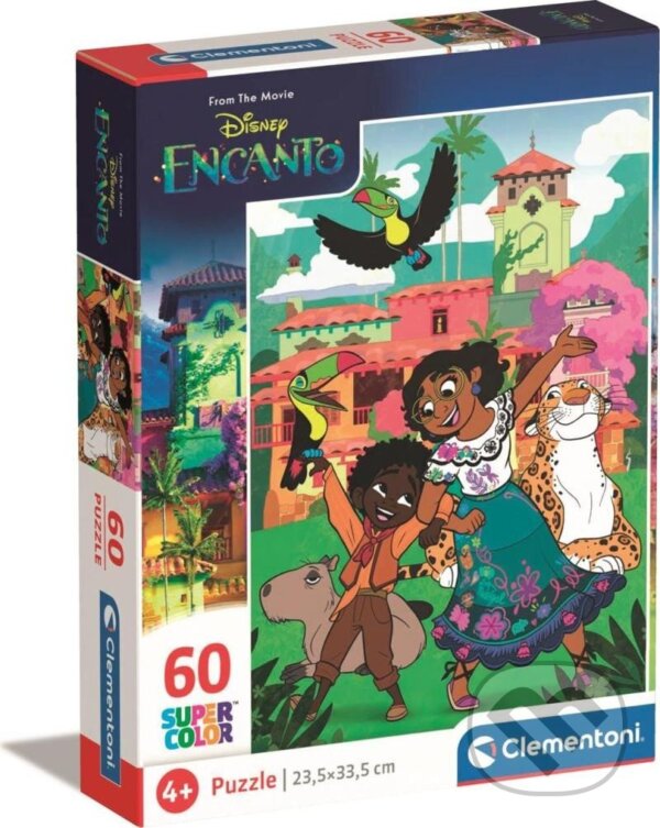 Levně Disney: Encanto - puzzle z kategorie 15 – 60 dielikov