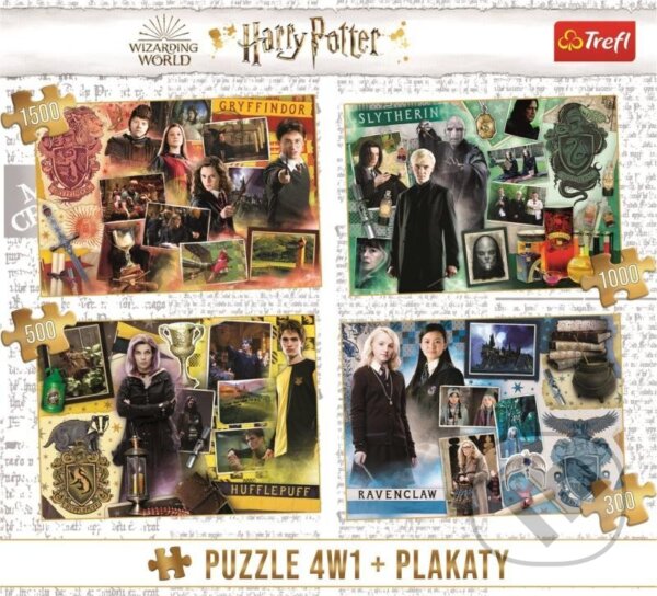 Levně Harry Potter/4v1 - puzzle z kategorie Ostatné