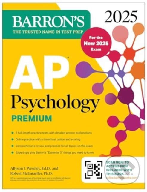 Kniha AP Psychology Premium, 2025