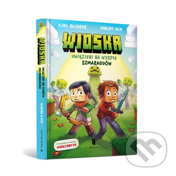 Levně Wioska. Uwięzieni na Wyspie Szmaragdów (MINECRAFT с.1) - kniha z kategorie Beletria
