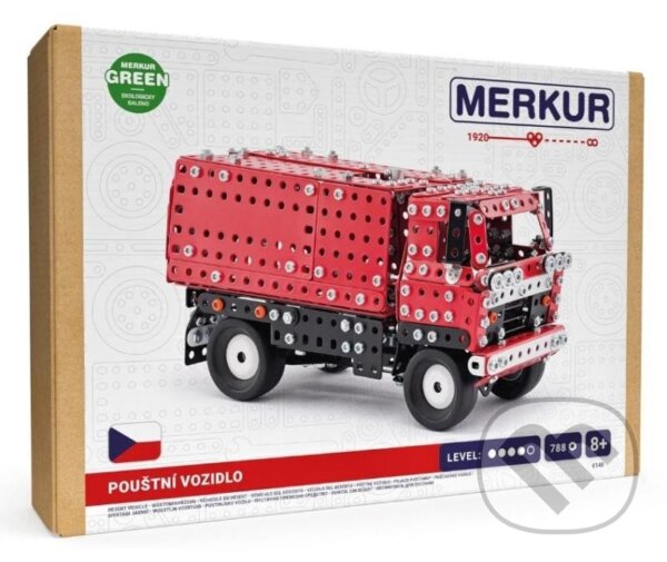Spoločenská hra: Merkur Pouštní vozidlo 4x4 (Merkur). Merkur, 2024
