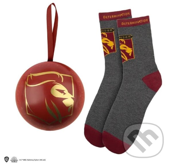 Levně Harry Potter Vianočná dekorácia s ponožkami - Chrabromil