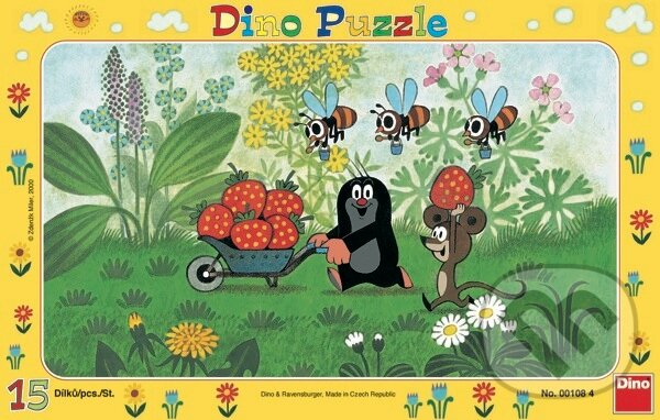 Levně Krtko na výlete - puzzle z kategorie 15 – 60 dielikov