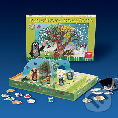 Spoločenská hra: Krtkova záhradka (Dino). Dino