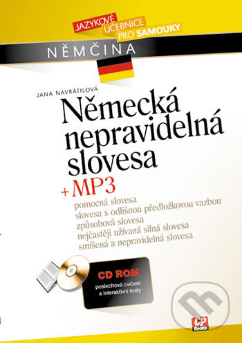 Německá nepravidelná slovesa + CD MP3 - Jana Navrátilová, Computer Press, 2005