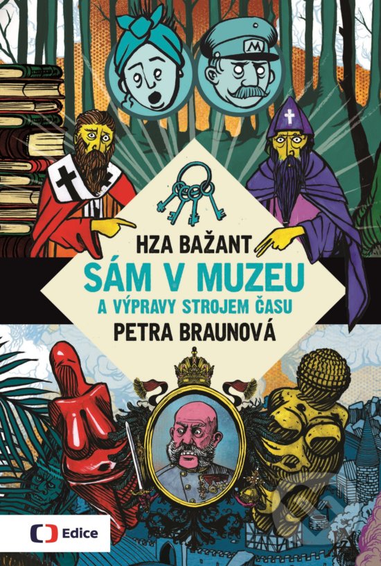 Levně Sám v muzeu a výpravy strojem času - Petra Braunová - kniha z kategorie Komiksy
