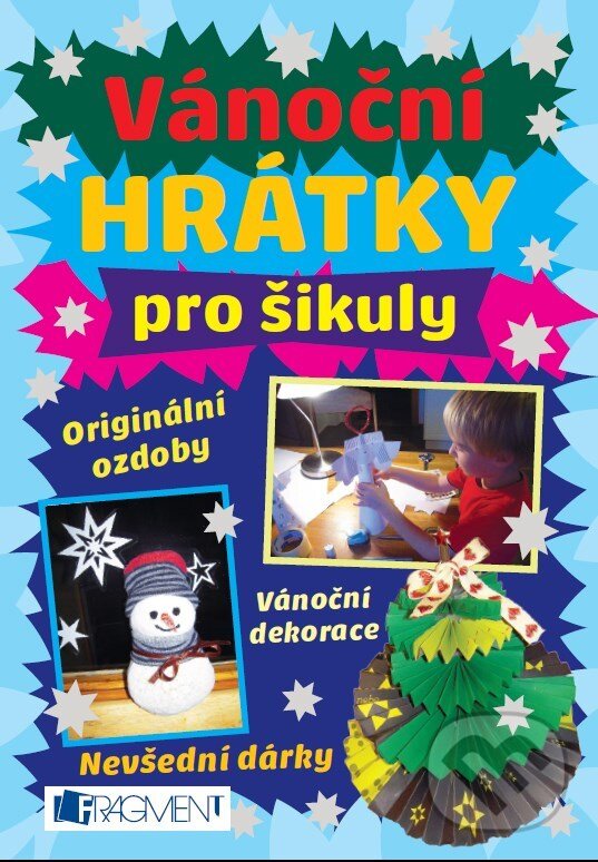 Levně Vánoční hrátky pro šikuly - kniha z kategorie Omaľovávanky, vystrihovanie, papier
