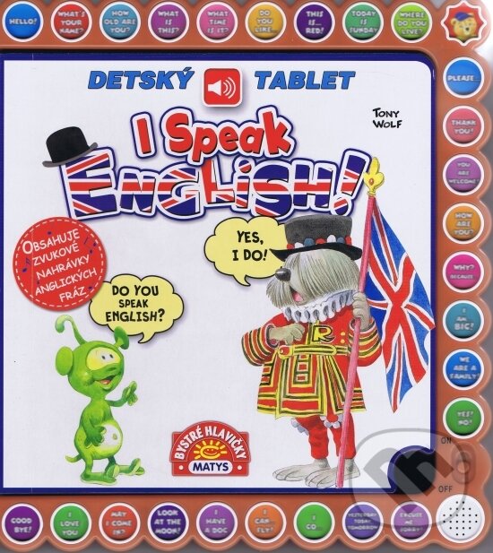 Levně Detsky tablet - I speak english! - kniha z kategorie Jazykové učebnice a slovníky