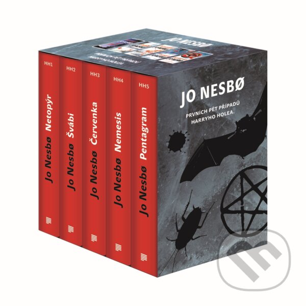 Jo Nesbo (BOX) - Jo Nesbo, Kniha Zlín, 2017