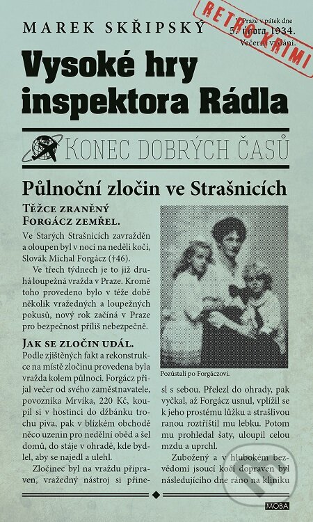 E-kniha: Vysoké hry inspektora Rádla (Marek Skřipský). Moba, 2017